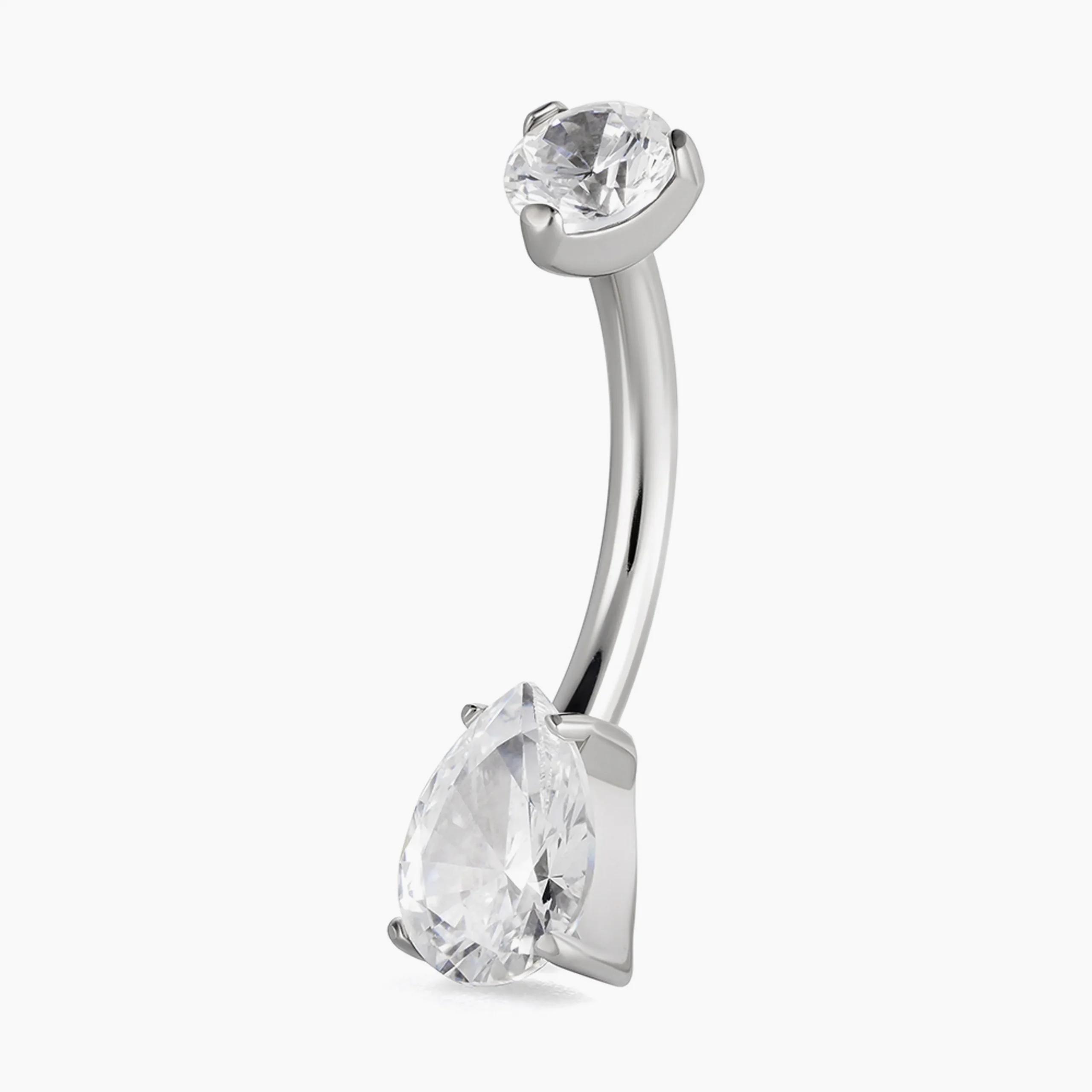 Titanový piercing do pupíku s vnitřním závitem Unusual mini