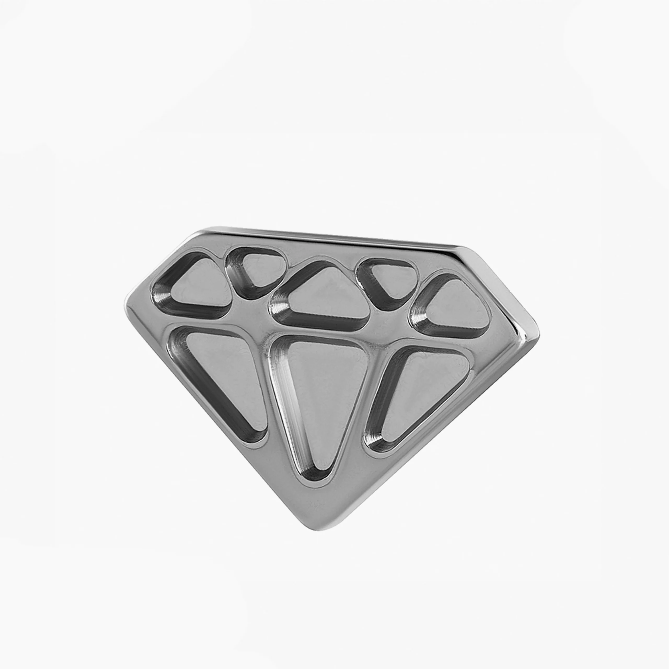 Titanový šperk s vnitřním závitem Diamond.