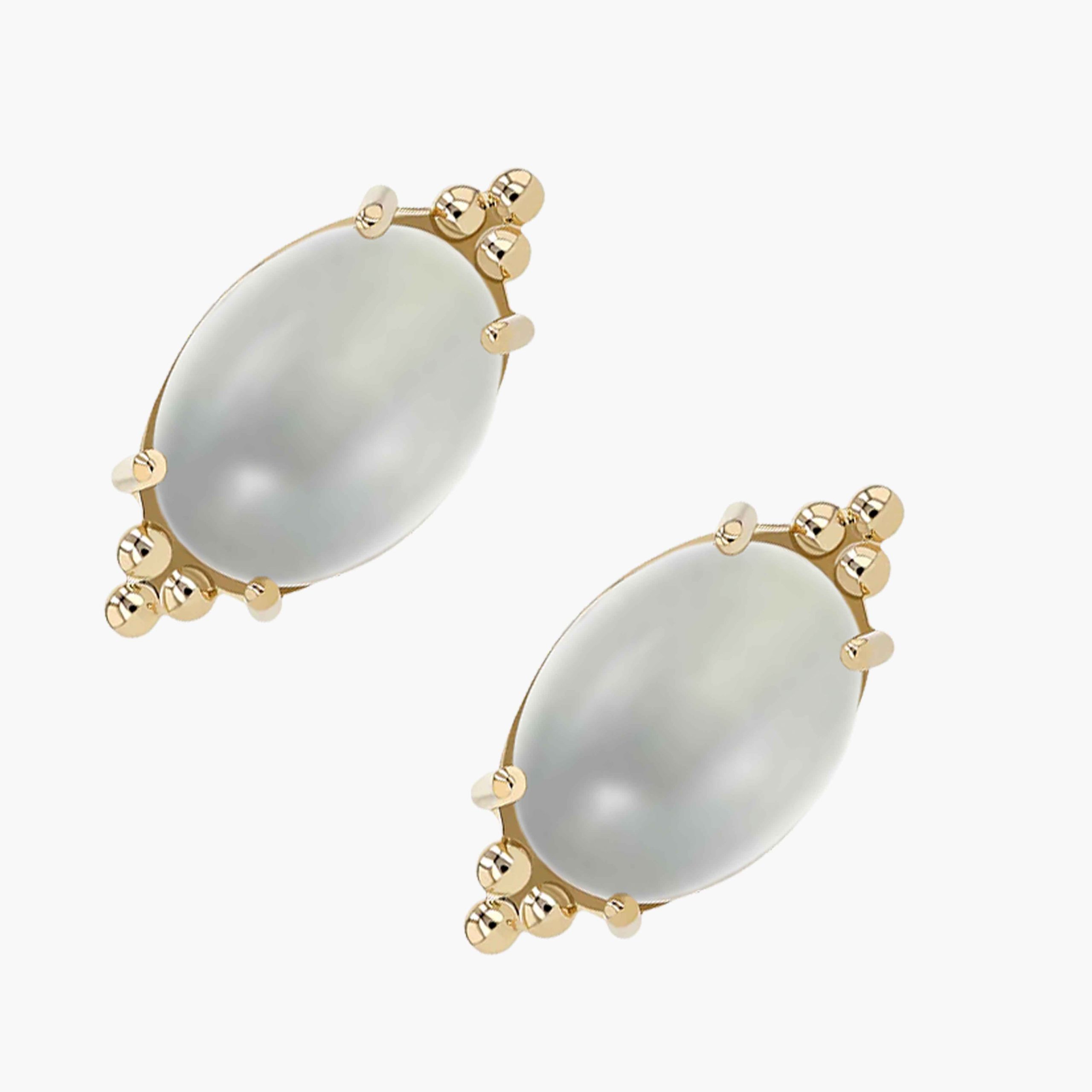 Zlatý šperk s vnitřním závitem FaraTa moonstone