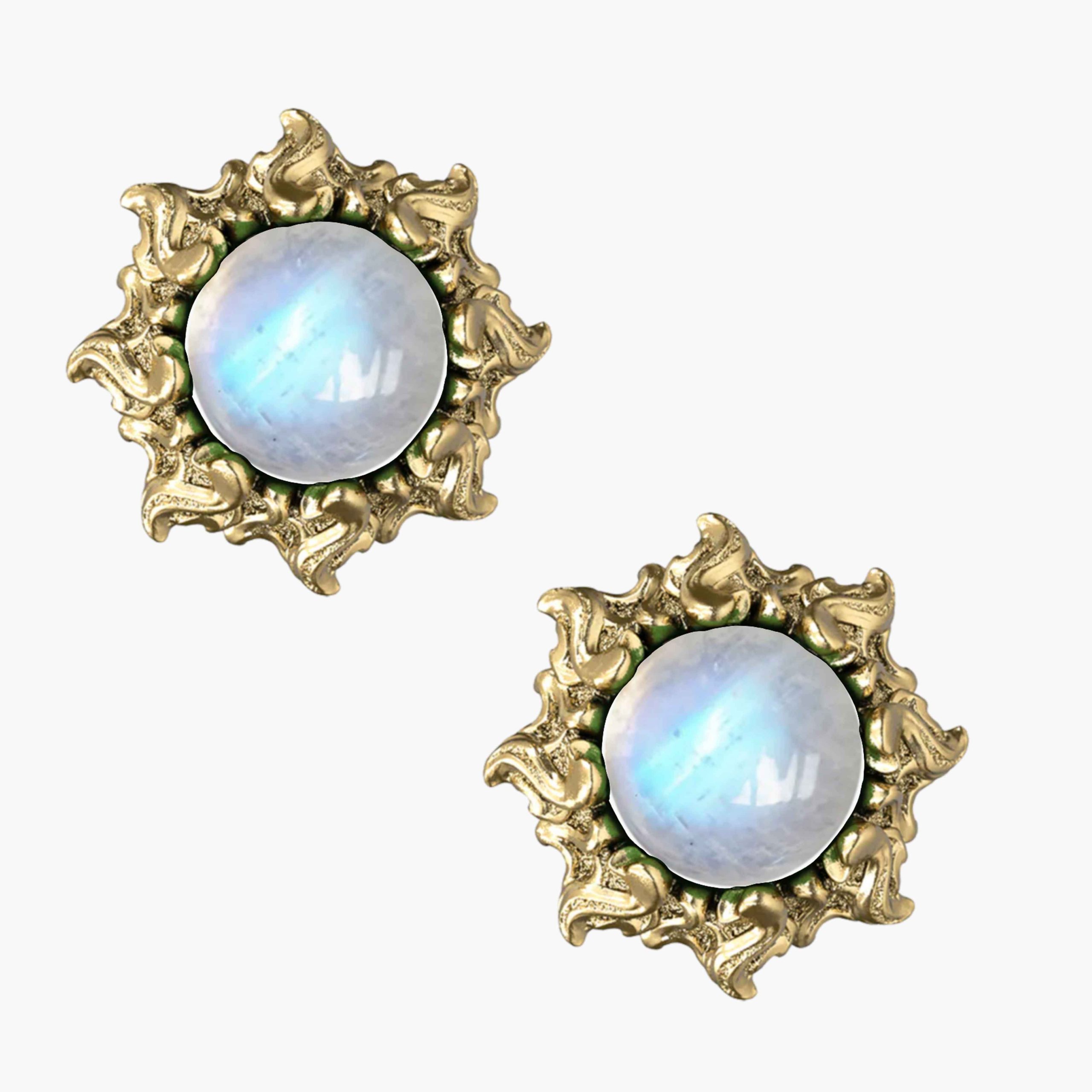 Zlatý šperk s vnitřním závitem RA Moonstone