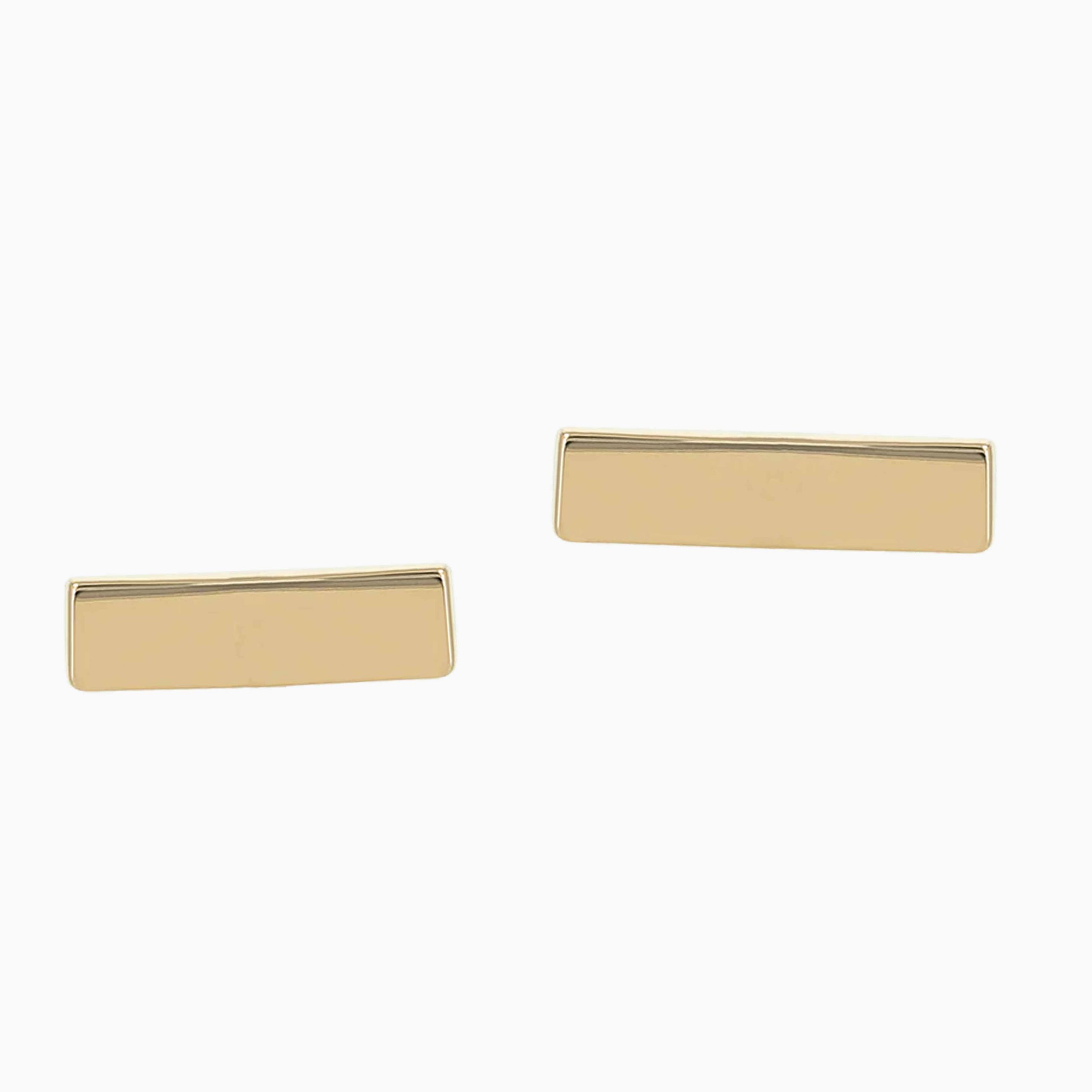 Zlatý šperk s vnitřním závitem Rectangle small