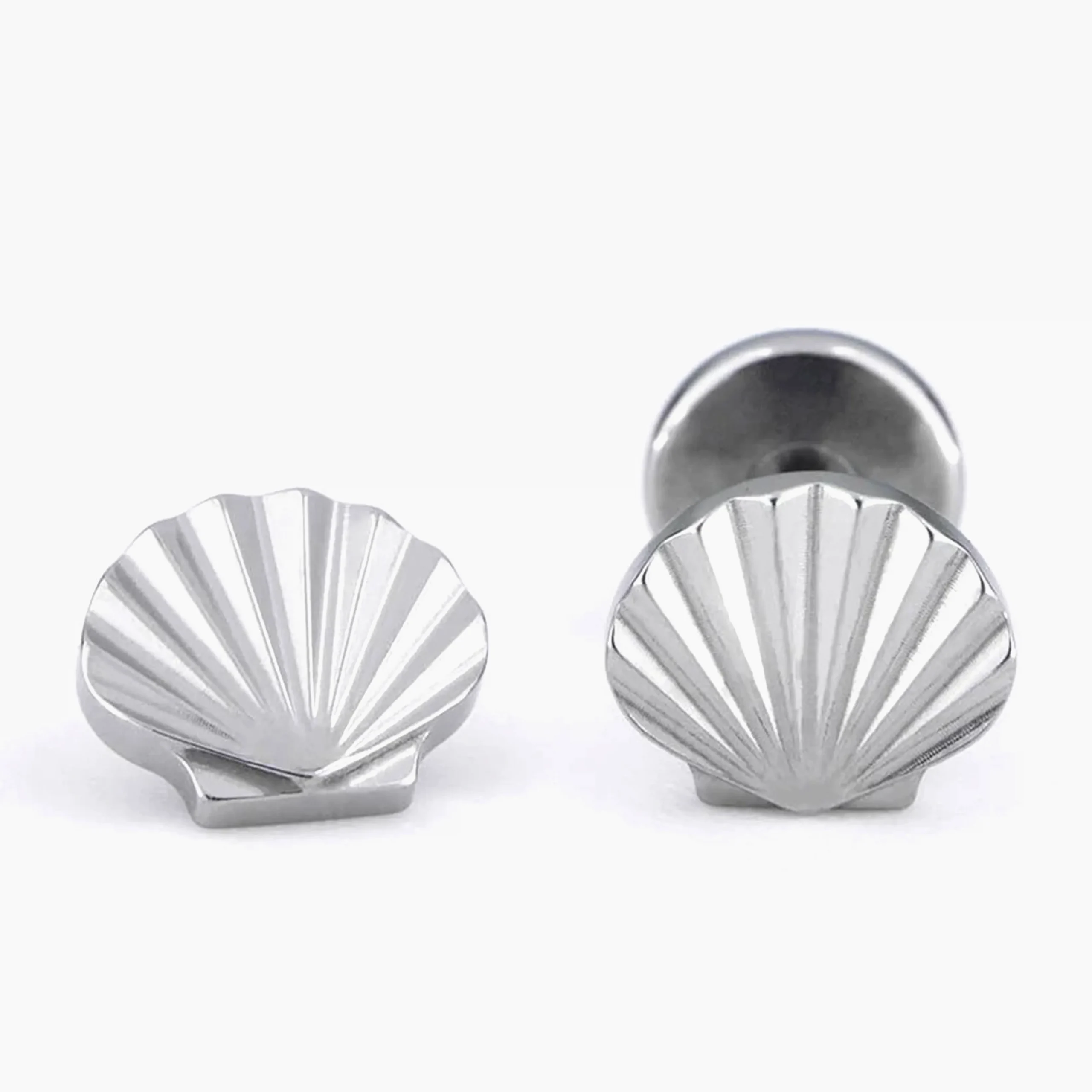 Titanový šperk s vnitřním závitem Shell