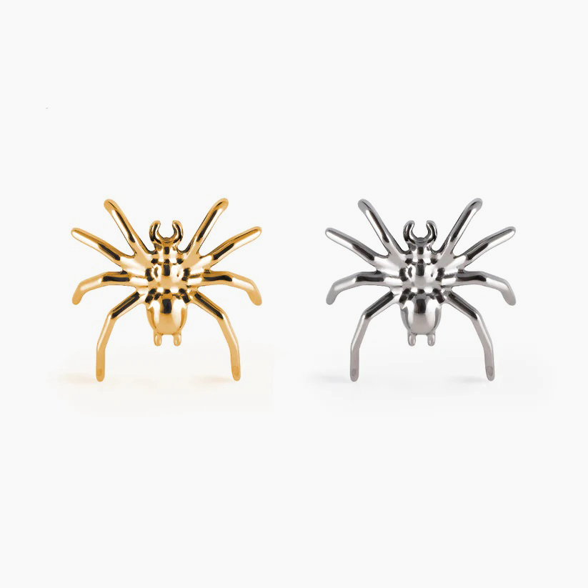 Titanový šperk s vnitřním závitem Spider