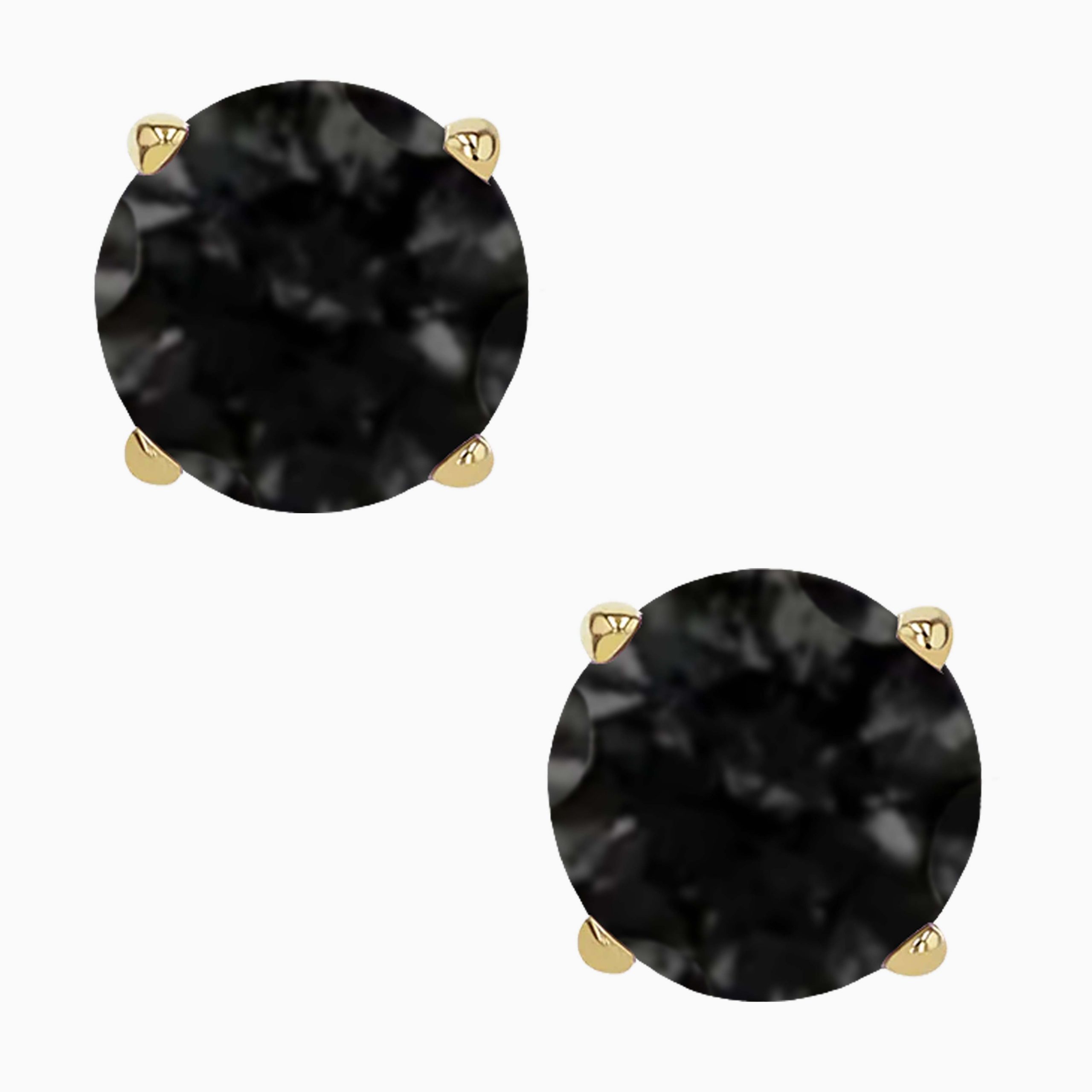 Zlatá koncovka s vnitřním závitem Tiffany black