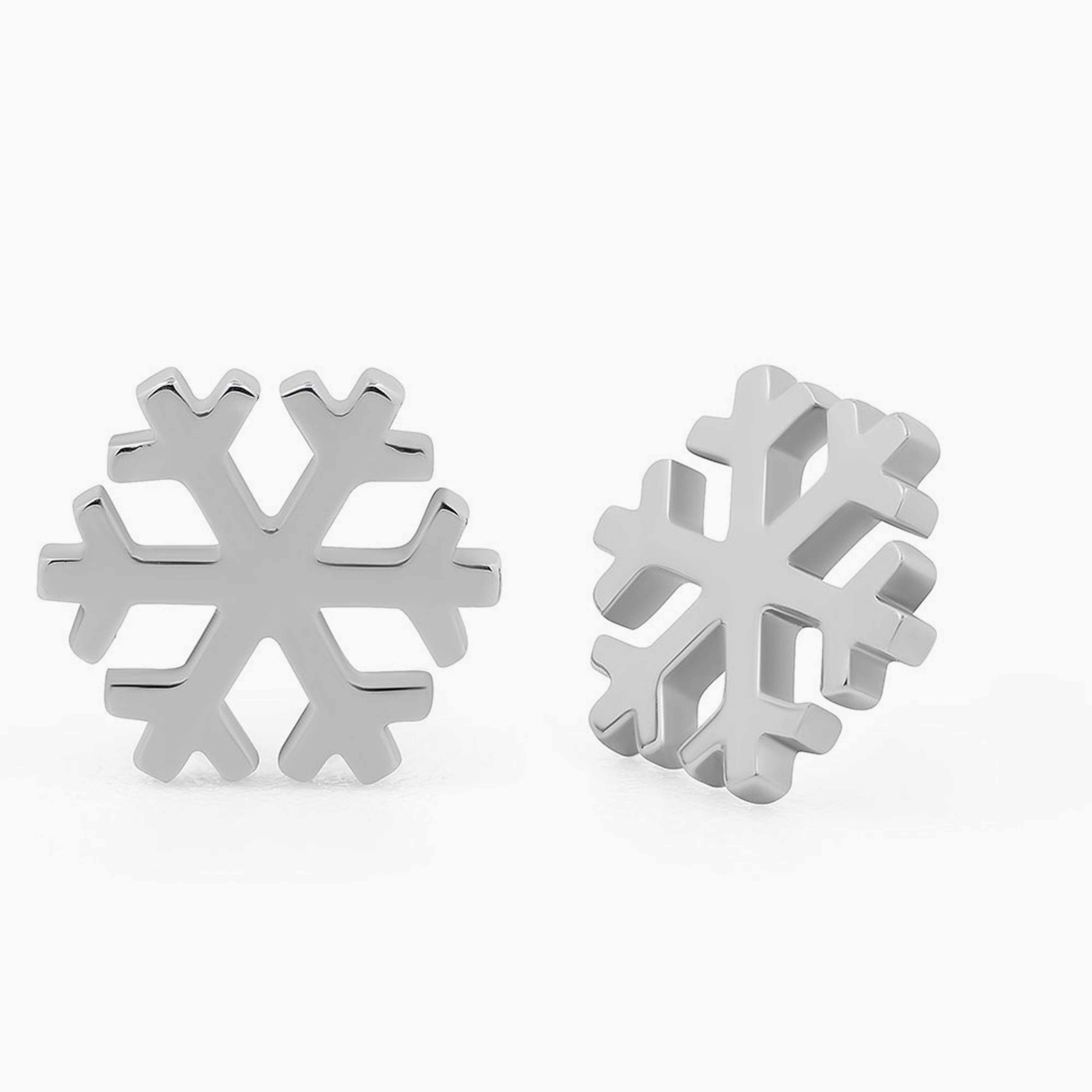 Titanový šperk s vnitřním závitem Snowflake B