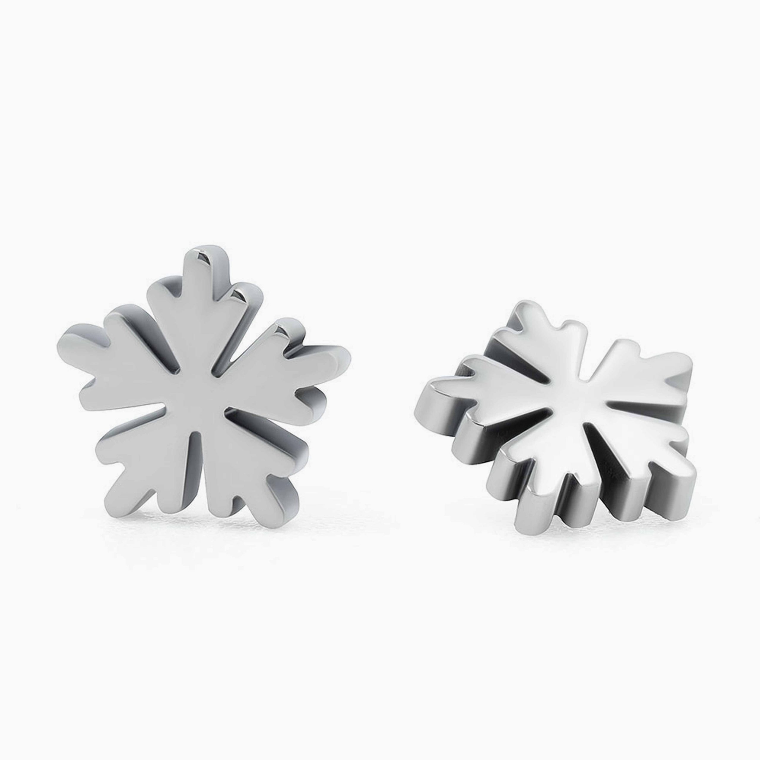 Titanový šperk s vnitřním závitem Snowflake A