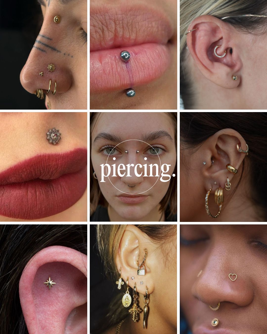 piercing. (1)
